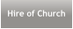 Hire of Church